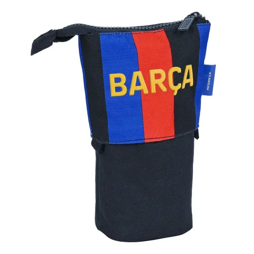 Vista 2 de Estuche Cubilete F.C. Barcelona Granate Azul marino (8 x 19 x 6 cm)