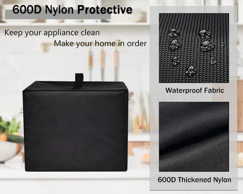Vista 4 de Funda para freidora de aire Ninja Air Fryer Pro, resistente al agua, a prueba de polvo, cubierta protectora para freidora de aire compatible