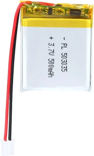 Vista 15 de Batería de 3.7V 400mAh 802030 Li-ion Li-Po recargable de iones de litio con conector de paso de 2P PH 0.079 in