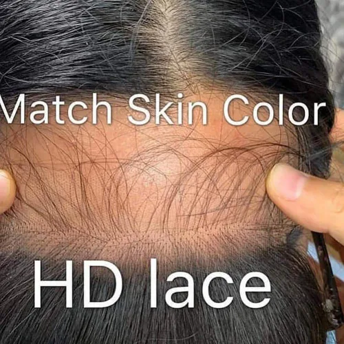 Vista 5 de Peluca de cabello humano rizado con encaje frontal transparente HD de onda profunda, previamente despuntada con abuelitos, nudos blanqueados