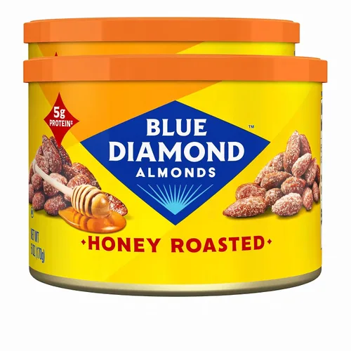 Vista 32 de Blue Diamond Almendras con miel tostada, 6 onzas