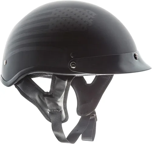 Vista 2 de Torc Casco de media bandera T-53 negro (Flat Black Flag)