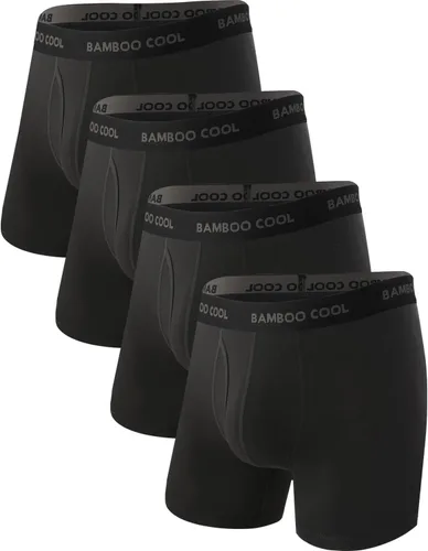Vista 19 de BAMBOO COOL Calzoncillos tipo bóxer para hombre, ultra transpirables