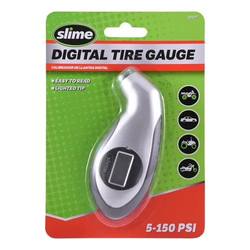 Vista 4 de Slime 2020-A calibre de llanta de disco RV doble, 10-160 PSI.