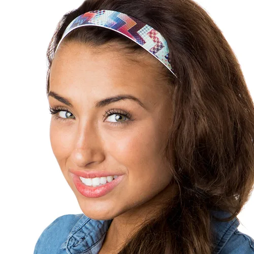 Vista 5 de Hipsy Paquete de 3 diademas ajustables para mujer, estilo casual, paquete de regalo múltiple (azul marino y marrón)