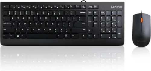 Vista 7 de Lenovo Teclado USB-C con cable 305 con teclado numérico, teclado de tamaño completo, diseño delgado, negro, conectividad USB-C, función dedicada