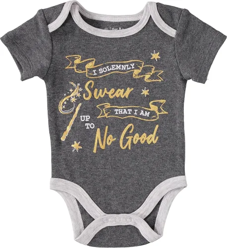 Vista 3 de Harry Potter Body de manga corta para bebé, paquete múltiple de regalo para bebé niña o niño, ropa de bebé
