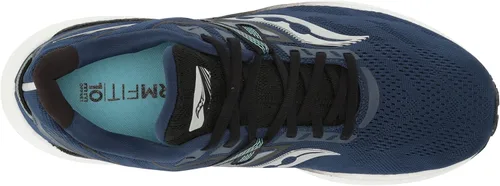 Vista 5 de Saucony Triumph 20 - Tenis de correr para hombre crepúsculonegro 105 de ancho negroTwilightBlack