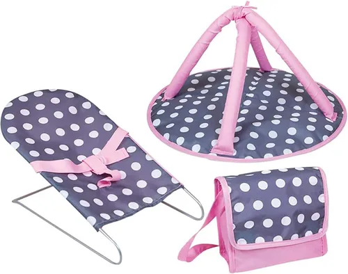 Vista 5 de Lissi Juego de 5 piezas para muñecas de lujo con accesorios