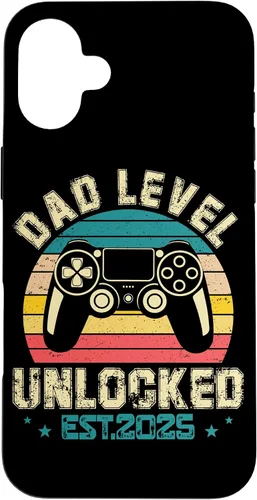 Vista 22 de iPhone XR Dad Level Unlocked EST.2025 Retro Style Case