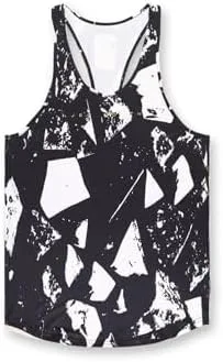 Vista 2 de Jed North Culturismo Tank Top Gym Stringer Y-Back Muscle Racerback