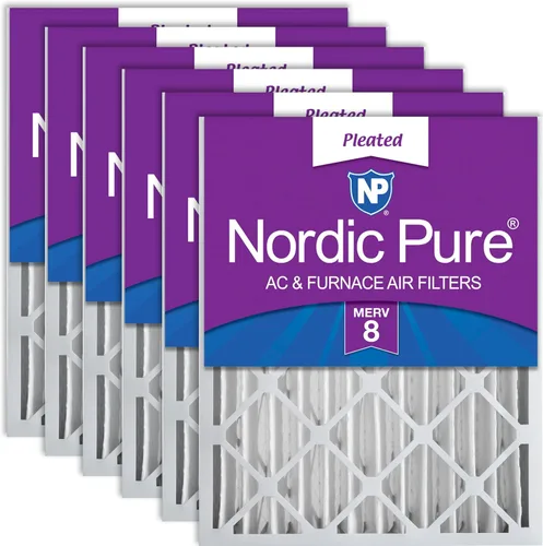 Vista 22 de Nordic Pure 16x20x4 (15_1/2 x 19_1/2 x 3_5/8) Filtro de aire plisado MERV 7, 1 unidad