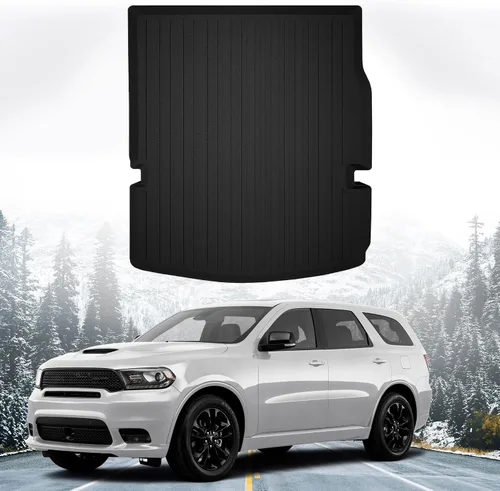 Vista 2 de Forro de carga prémium para Dodge Durango 2011-2025 - 100% protección, tapete de maletero de automóvil de ajuste personalizado, tapete de carga