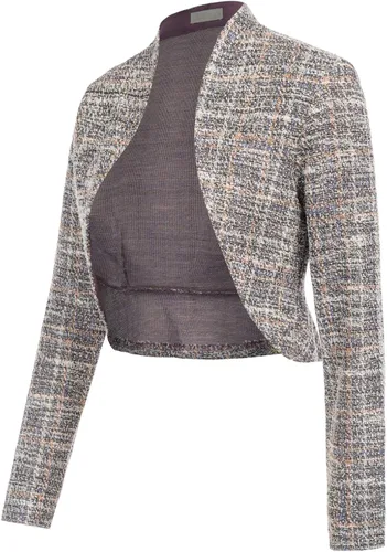 Vista 2 de Belle Poque - Chaqueta de manga larga con volantes para mujer