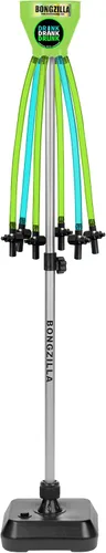Vista 2 de Head Rush F*CK IT. Vamos a beber. BONGZILLA Bong de cerveza - Accesorio para juegos de beber para adultos y fiestas, embudo multiusuario