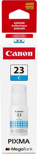 Vista 5 de Botella de tinta negra genuina Canon GI-23, compatible con impresoras Megatank G620