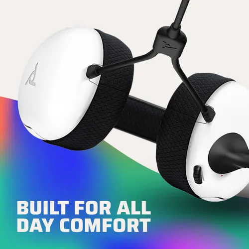 Vista 3 de PDP AIRLITE Headset with Mic for PS5, PS4, PC - Frost White