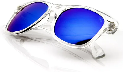 Vista 27 de zeroUV - Gafas de sol con montura de cuerno negro mate