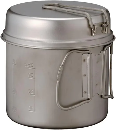 Vista 2 de Snow Peak Camping Cookware & Kettle for Backpacking, Hiking & Outdoor Cooking