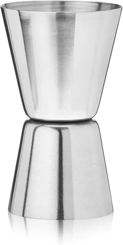 Vista 8 de True Big Jig - Jigger de medición de cóctel para camarero, doble jiggers de acero inoxidable duradero, herramientas de barra, accesorios de bar