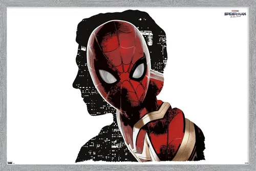 Vista 14 de Trends International Marvel Spider-Man: No Way Home - Póster de pared de espacio negativo, 14.725 x 22.375 pulgadas, versión enmarcada de madera