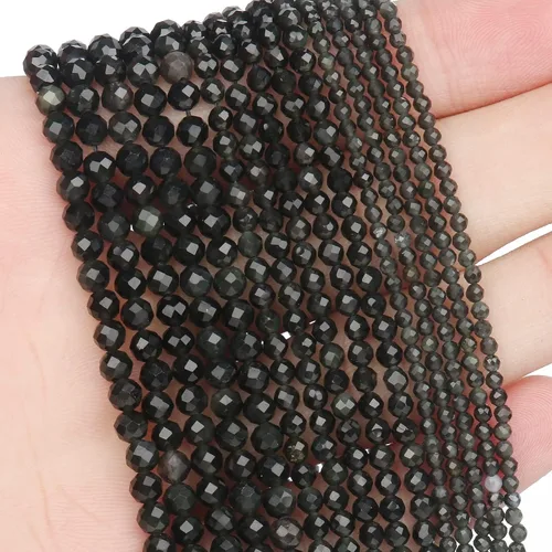 Vista 37 de 180 piezas 2mm Cuentas de piedras preciosas de turquesa africana natural facetada redonda suelta para hacer joyas