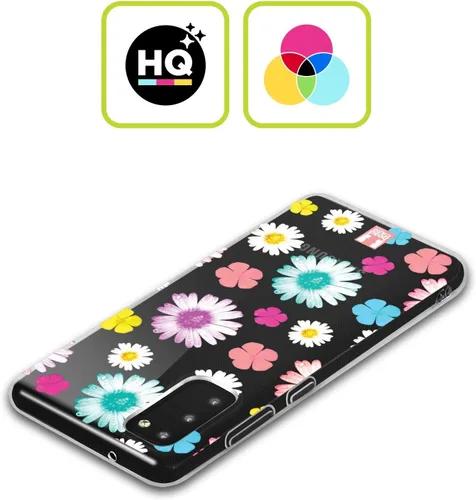 Vista 2 de Head Case Designs Colourful Daisies Flower Power Gel Case [Military Grade Protection] Compatible with Galaxy A33 5G (2022)