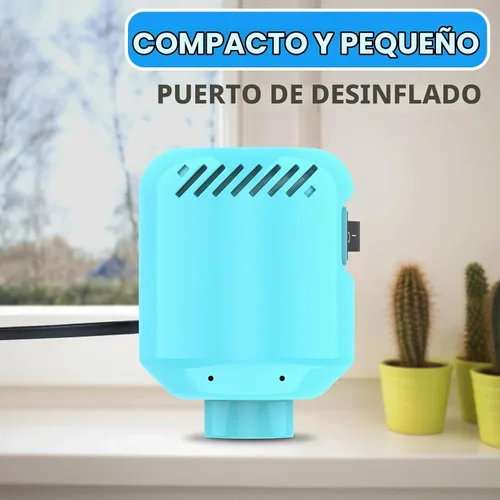 Vista 2 de ZPP Bomba de aire de vacío eléctrica compacta portátil para bolsas