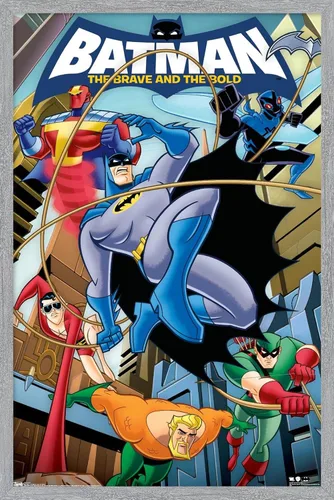 Vista 11 de Trends International DC Comics - Póster de pared de Batman - The Brave and The Bold de 22.375 x 34 pulgadas, versión premium sin marco