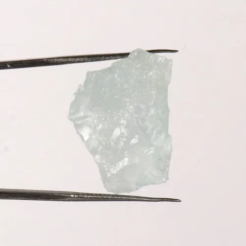 Vista 2 de GEMHUB 17.4 CT - Piedra preciosa natural de aguamarina suelta con piedras preciosas curativas ásperas para cabina, pulgar, cortar, envolver alambre