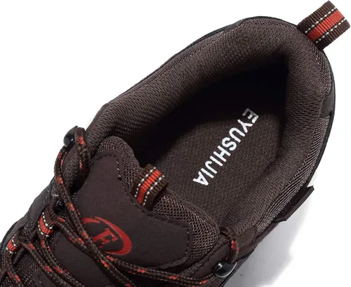 Vista 4 de EYUSHIJIA Botas de senderismo impermeables para hombre, botas de nieve para caminar