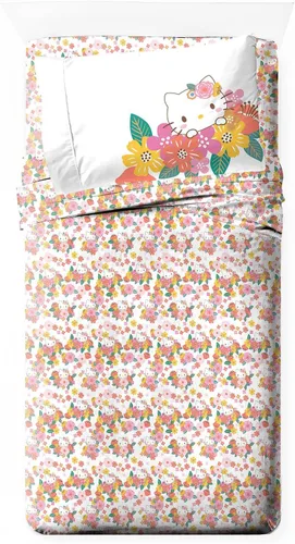Vista 20 de Jay Franco - Juego de sábanas con funda ajustada, sábanas planas y funda para almohada - Ropa de cama ultrasuave con funda para almohada para Beige