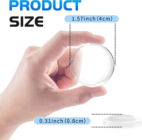 Vista 2 de 12 topes de puerta protectores de pared, protector de pared reutilizable para pomo de puerta, topes de puerta para pared con adhesivo