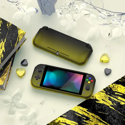 Vista 91 de PlayVital ZealProtect Protective Case for Nintendo Switch Lite, Ergomomic Grip Hard Cover - Durable Shock-absorbent Shock-Absorption Anti-Scratch