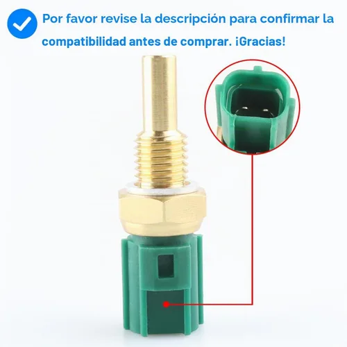 Vista 6 de Sensor de temperatura del refrigerante, sensor de temperatura ECT D583 19022018 compatible con Toyota Lexus Mazda - 4Runner Avalon Camry Corolla