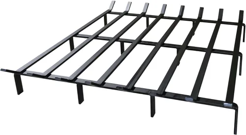 Vista 4 de SteelFreak Rejilla cuadrada resistente para chimenea, fabricada en los Estados Unidos (15 pulgadas)