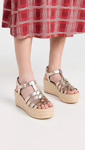 Vista 3 de Tory Burch Alpargatas de cuña pescador para mujer