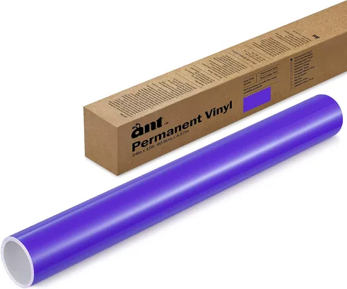 Vista 51 de ANT Melocotón, rollo de vinilo permanente de 24" x 4,5 m, rollo de vinilo adhesivo, para proyecto DIY, calcomanía, pegatina, compatible con Cricut
