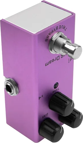 Vista 10 de Mini pedal de efectos de guitarra eléctrica, carcasa de metal, adaptador de CC de 9 V, True Bypass para kit de guitarra eléctrica múltiple
