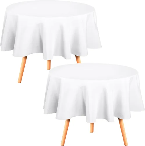 Vista 38 de Utopia Kitchen Mantel rectangular, 1 paquete, mantel lavable a máquina, mantel de poliéster para comedor, fiestas de bufé, pícnics, eventos, bodas