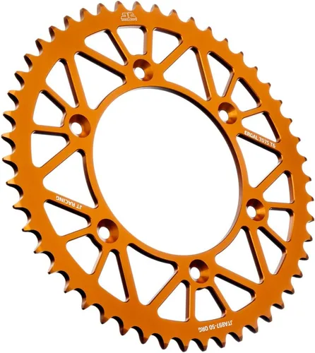 Vista 39 de JT Sprockets JTA897.38BLK - Piñón trasero de aluminio anodizado 7075 T6, color negro