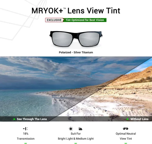 Vista 4 de Mryok Lentes de repuesto para Oakley Bottlecap - Opciones