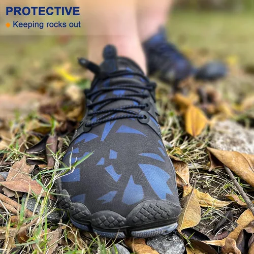 Vista 6 de BULLIANT Zapatos de agua para hombre, unisex, zapatos acuáticos descalzos para hombres y mujeres, zapatos de senderismo y natación