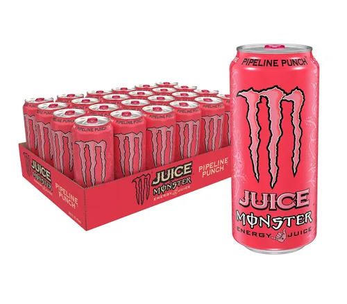 Vista 18 de Monster Energy Rehab Té Verde + Energía, Té Helado Energético, Bebida Energética 15.5 onzas (Paquete de 15) Té helado energético, paquete de 15