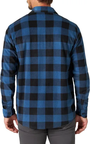Vista 2 de Wrangler Authentics - Camisa de vellón pesado, de manga larga, para hombre