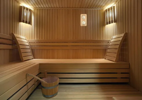 Vista 8 de Termómetro-higrómetro de madera premium de 10 pulgadas para sauna (precisión y diseño mejorados)