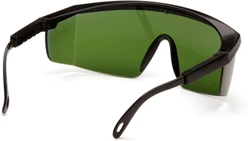 Vista 4 de Pyramex Integra Safety Eyewear, 3.0 Ir Filter Lens With Black Frame