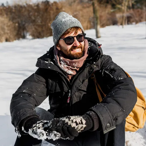 Vista 5 de VIPPER Gorros de punto de invierno para hombre con forro polar con puños gorro de punto de invierno cálido unisex para hombre
