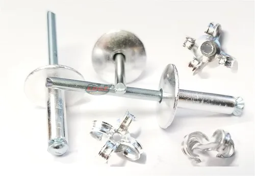 Vista 7 de Remaches Pop de aluminio negro plano de 3/16 "cabeza grande explosión de plátano Peel Back Fasteners .125 - .560 Grip Range