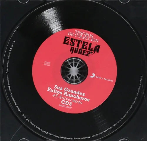 Vista 5 de TESOROS DE COLECCION: 45 ANIVERSARIO - SUS GRANDES EXITOS RANCHEROS (3 CD'S)